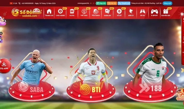 Cá Cược Thể Thao Tại SODO Đỉnh Cao Chinh Phục Mọi Kèo Cược 1 Sảnh Thể Thao SODO thiết kế đẹp, chuyên nghiệp